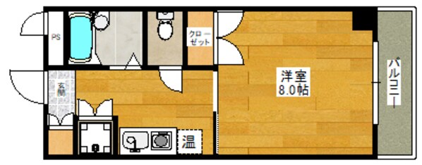 ラファイン江坂の物件間取画像